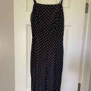 Old Navy black and white jumpsuit